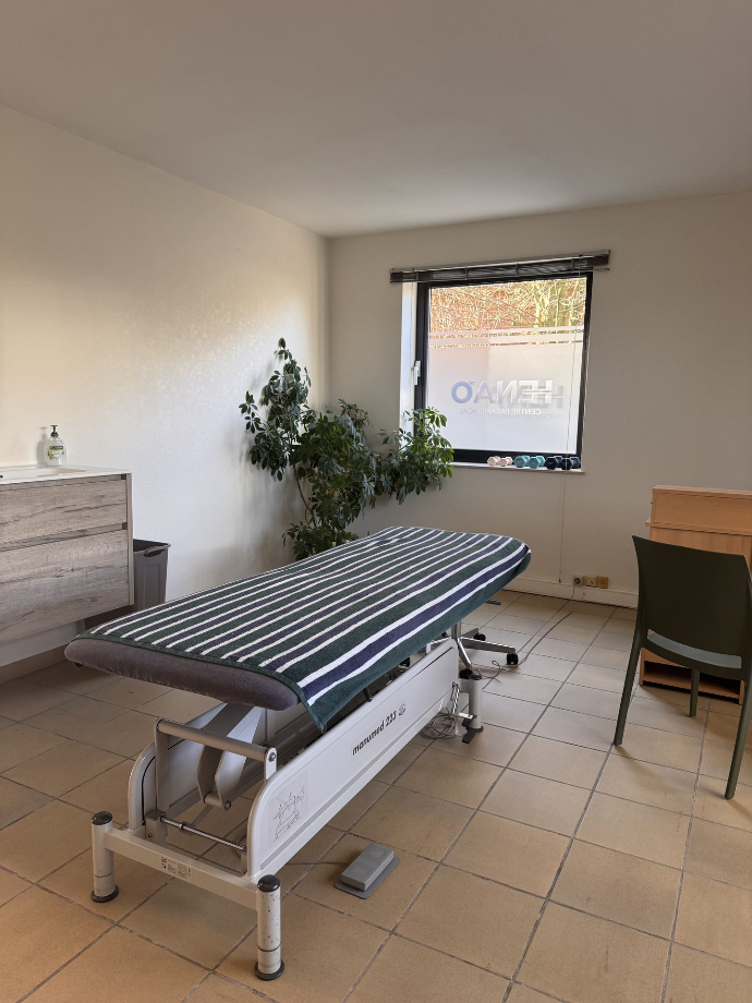 Cabinet de kinésithérapie et ostéopathie à Nalinnes – espace de soins